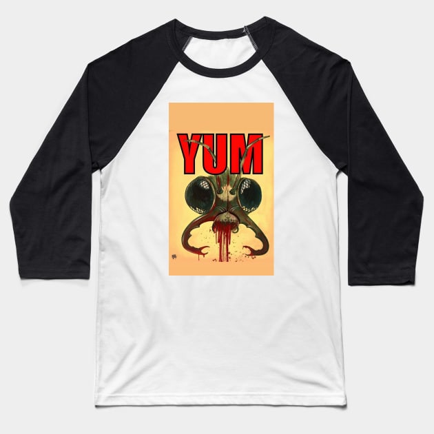 Yum yum Baseball T-Shirt by HELLINISMOS